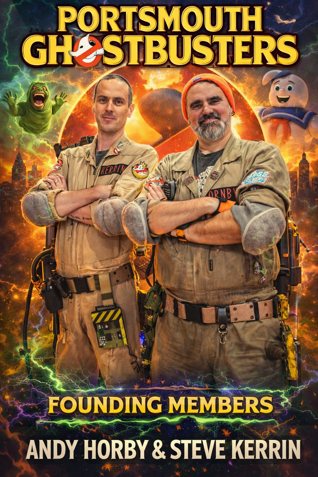 The Ghostbuster with a QR Code